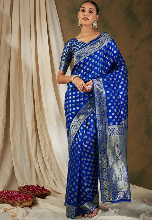 BANARAS SAREE BLUE